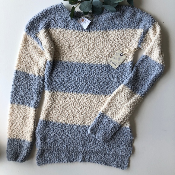 Poof! Sweaters - NWT Poof! Striped Chunky Sweater